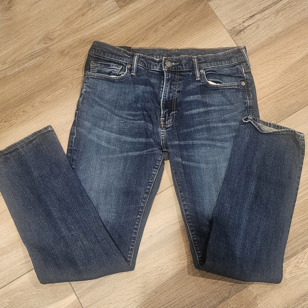Abercrombie & Fitch Dark Blue Skinny Jeans